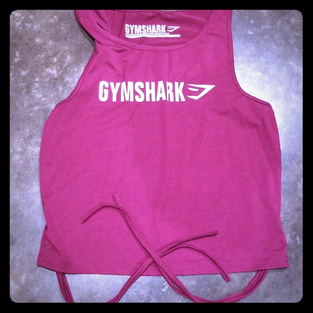 Maroon Gymshark tank